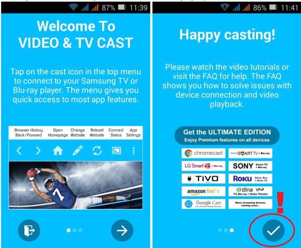 Tv Cast Samsung Premium