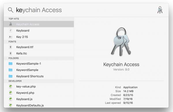 Keychain Access 